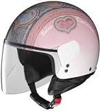 NOLAN N30 ART HEARTS MOTORCYCLE Open-Face-Helmet