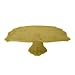 Sweet Olive Fancy Scroll Antique YELLOW 11 SQUARE CAKE PLATE
