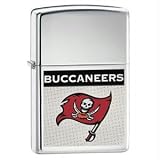 Zippo 22637 High Polish Chrome, Tampa Bay Buccaneers