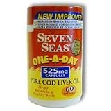 Seven Seas One A Day Pure Cod Liver Oil Capsules - 60 Ea