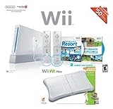 Nintendo Wii Console White and Wii Fit Plus