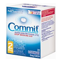 Commit Lozenges, 2 mg, 72-Count (Mint) Commit Lozenges, 2 mg, 72-Count (Mint)