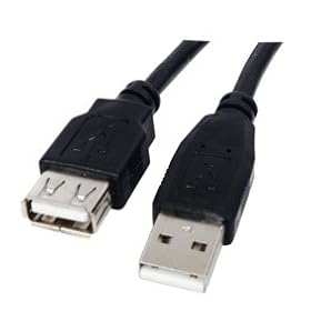 1m USB 2.0 Extension Cable - Premium Quality / A Male to A Female / High Speed 480Mbps
