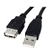 1m USB 2.0 Extension Cable - Premium Quality / A Male to A Female / High Speed 480Mbps