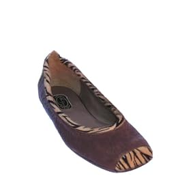 SALPY Chloe Tiger Flat in Brown