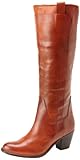 FRYE Women's Jackie Tall Riding Boot, Burnt Red, 8.5 M US