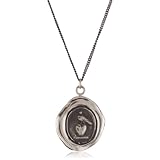 Pyrrha Wax Seals Martlet And Heart Necklace