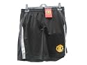 MENS MANCHESTER UNITED BLACK FOOTBALL SHORTS