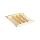Rev-A-Shelf - 4WUT-1SH - Small Short Wood Cabinet Drawer Utility Tray Insert