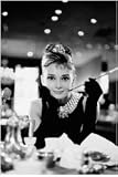 Fridge Magnets Set of 4-Audrey Hepburn-70mm x 45mm