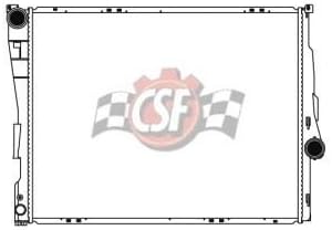 CSF 3397 OEM Style Plastic Tanks and Aluminum core with quick-connect inlet and outlet pipe BMW 3-Series 1999-2003