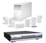 Bose Acoustimass 16 II White with Sungale DVD2026 DVD Player