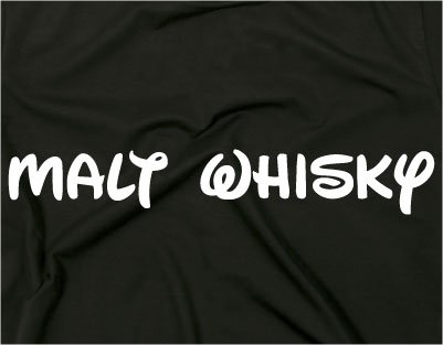 MALT WHISKEY T-Shirt, Funshirt/Fun,
