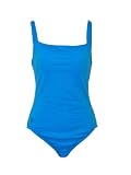 Speedo French Blue Textured Tank-suit 12