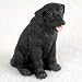 Labrador Retriever Miniature Dog Figurine - Black