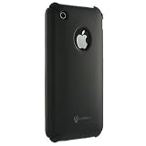 (Many Colors Available) Slim fit hard crystal rubber case cover for Apple iPhone 3G and iPhone 3GS 8GB, 16GB, 32GB + Screen Protector