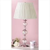 Vosges Table Lamp with Classic Shade in Chrome
