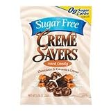 Creme Savers Sugar Free Hard Candy, Chocolate And Caramel Creme, #63179 - 2.75 Oz, 12 Pack