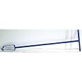 Erdbohrer Erdlochbohrer Pflanzenbohrer leicht 10 cm 100 mm 1 m lang Stahl robust