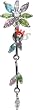 Multicolor Jeweled Flowering Ivy Top Dangle Belly Ring
