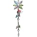 Multicolor Jeweled Flowering Ivy Top Dangle Belly Ring