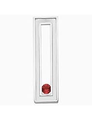 18K Yellow Gold Mozambique Garnet Pendant -- LIFETIME WARRANTY