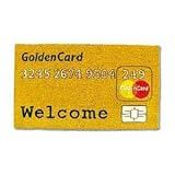 Gift Company 40205 Gold Card, Fussmatte 70 x 40 cm