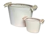 Oval Vase Roses on Handles, Small