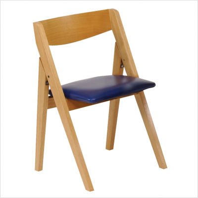 Natural Finish 2 Folding Chairs For Kids