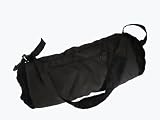 Grabber Cozy Hand Muff, Soft Velboa Fleece with shoulder Strap and Inner Warming Pocket, Black