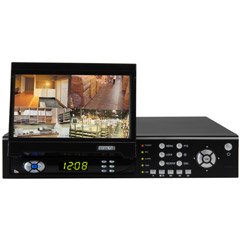 Talos DRM410 4-Channel H.264 DVR w/Flip-Out 7