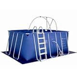 iPool 2 Deluxe Resistance Swimming Pool, Blue