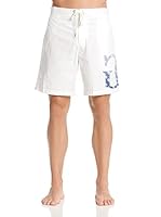 Guess Bañador Tipo Bermuda (Blanco)
