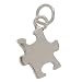 Sterling Silver Autism Awareness Puzzle Piece Charm Pendant (1)