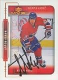 Arron Asham, Montreal Canadiens Autographed Card