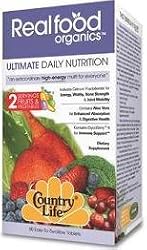 Real Food Organics Ultimate Daily Nutrition Gluten-Free - 90 - Tablet