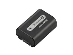 Sony NPFH50 H Series Actiforce Hybrid InfoLithium Battery for most Sony Camcorders and A230, A330 and A380 Alpha DSLR (Retail Packaging)