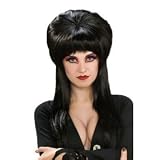 DELUXE SECRET WISHES ELVIRA MISTRESS OF THE DARK MOVIE COSTUME WIG
