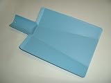 NEW! Joseph Joseph Chop 2 Pot Folding Chopping Board - Light Blue - Large Size