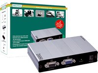 DIGITUS VGA Signalverstaerker Extender/Splitter 4-Port bis 300m ueber CAT5 Kabel max.1280x Preisvergleich