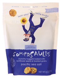 Somersault Snack Co. Sunflower Seed Snack Pacific Sea Salt 6 oz Pkg