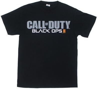Logo - Call Of Duty Black Ops II T-shirt: Adult Large - Black
