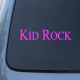 KID ROCK - Vinyl Car Decal Sticker #1856 | Vinyl Color: Pink