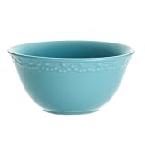 Paula Deen Dinnerware, 58139, Whitaker 4 Piece Cereal Bowl Set, Aqua Paula Deen Dinnerware, 58139, Whitaker 4 Piece Cereal Bowl Set, Aqua