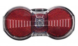 Busch & M&uuml;ller R&uuml;cklicht Toplight Flat S Plus, schwarz, 329ASK-02