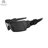 Oakley Oil Rig Sunglasses Matte Black/Black Iridium, One Size