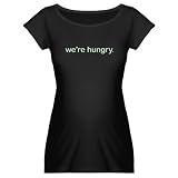 We're Hungry - Maternity Dark T-Shirt