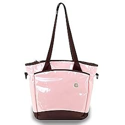 Pink Chocolate Sling Tote Diaper Bag