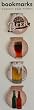Beer Magnetic Bookmarks