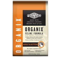 Organix Adult and Kitten Dry Feline Formula Cat Food, 15-Pound Bag